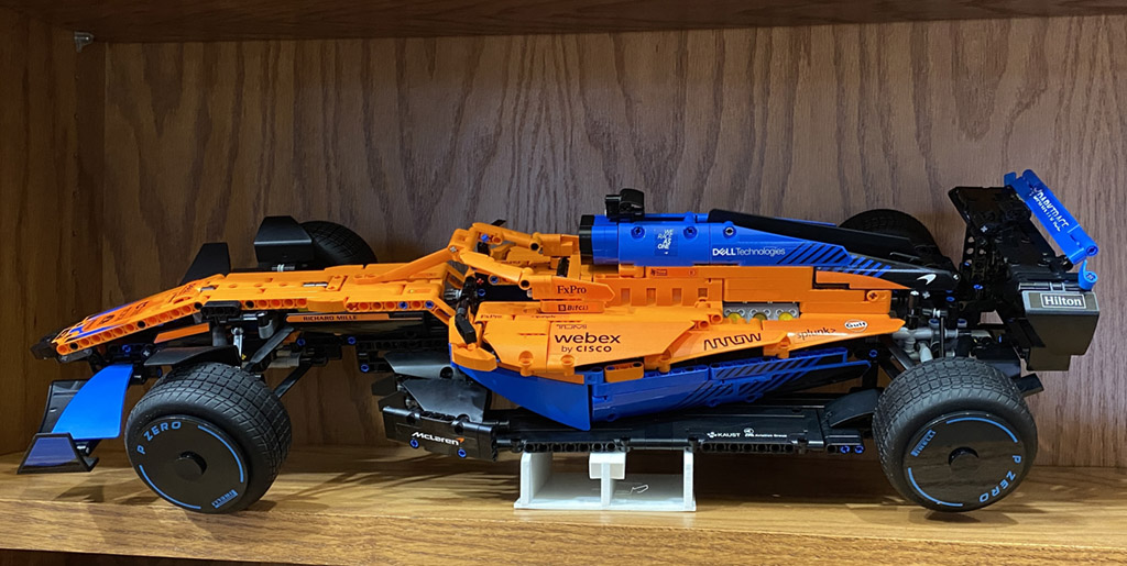 Lego Technic McLaren F1 Car Stand 2022