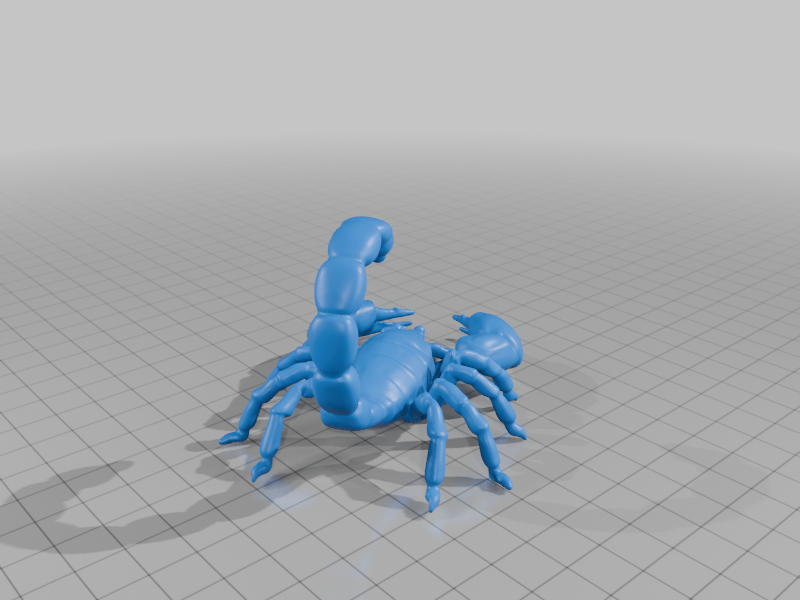28mm Sci-Fi Giant Grotesque Scorpion Abomination StarForge Kits 3D Print STL File