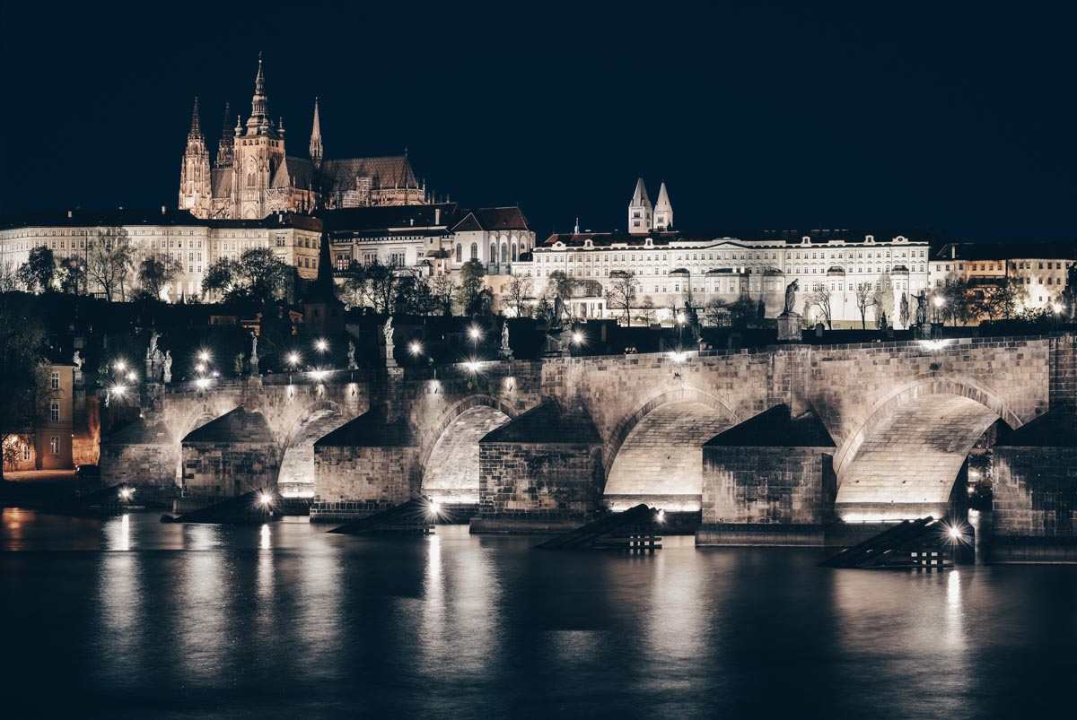 Lithophane of The Prague Castle
