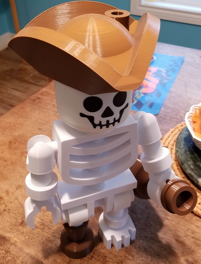 Minifig/Bigfig Tricorn Hat