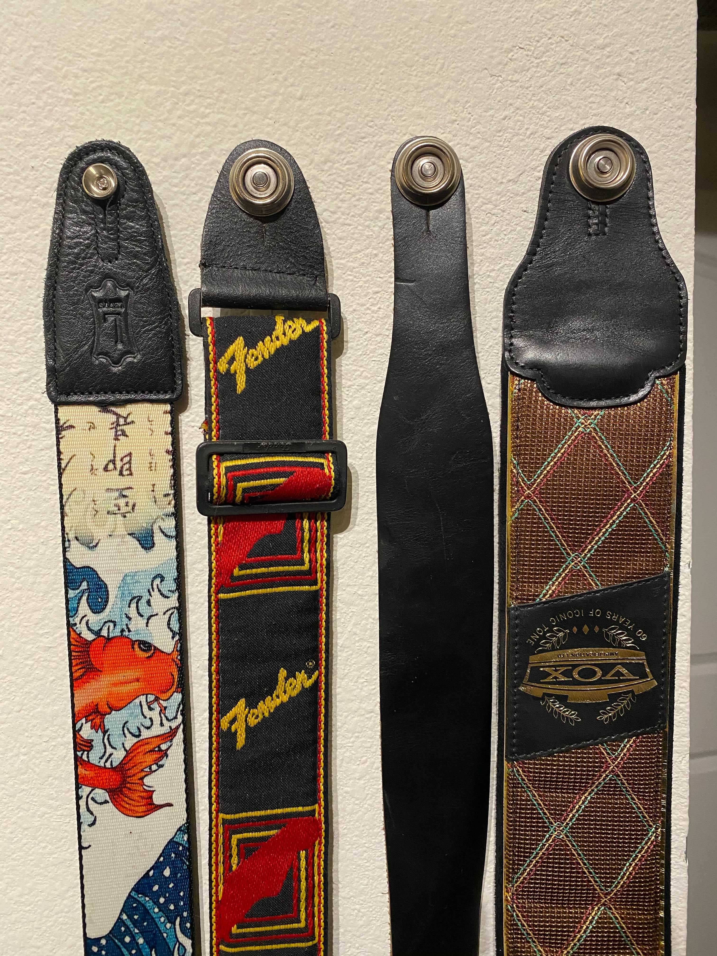 Guitar Strap Hook and Dunlop Strap Lock Dock (Guitar strap hanger)