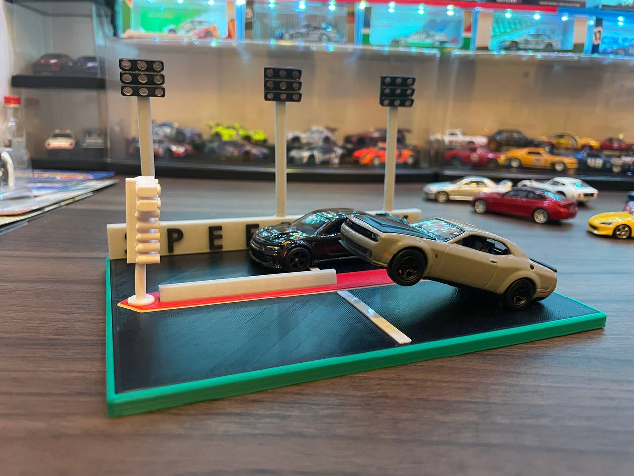 Dual 1/64 Drag Strip Display