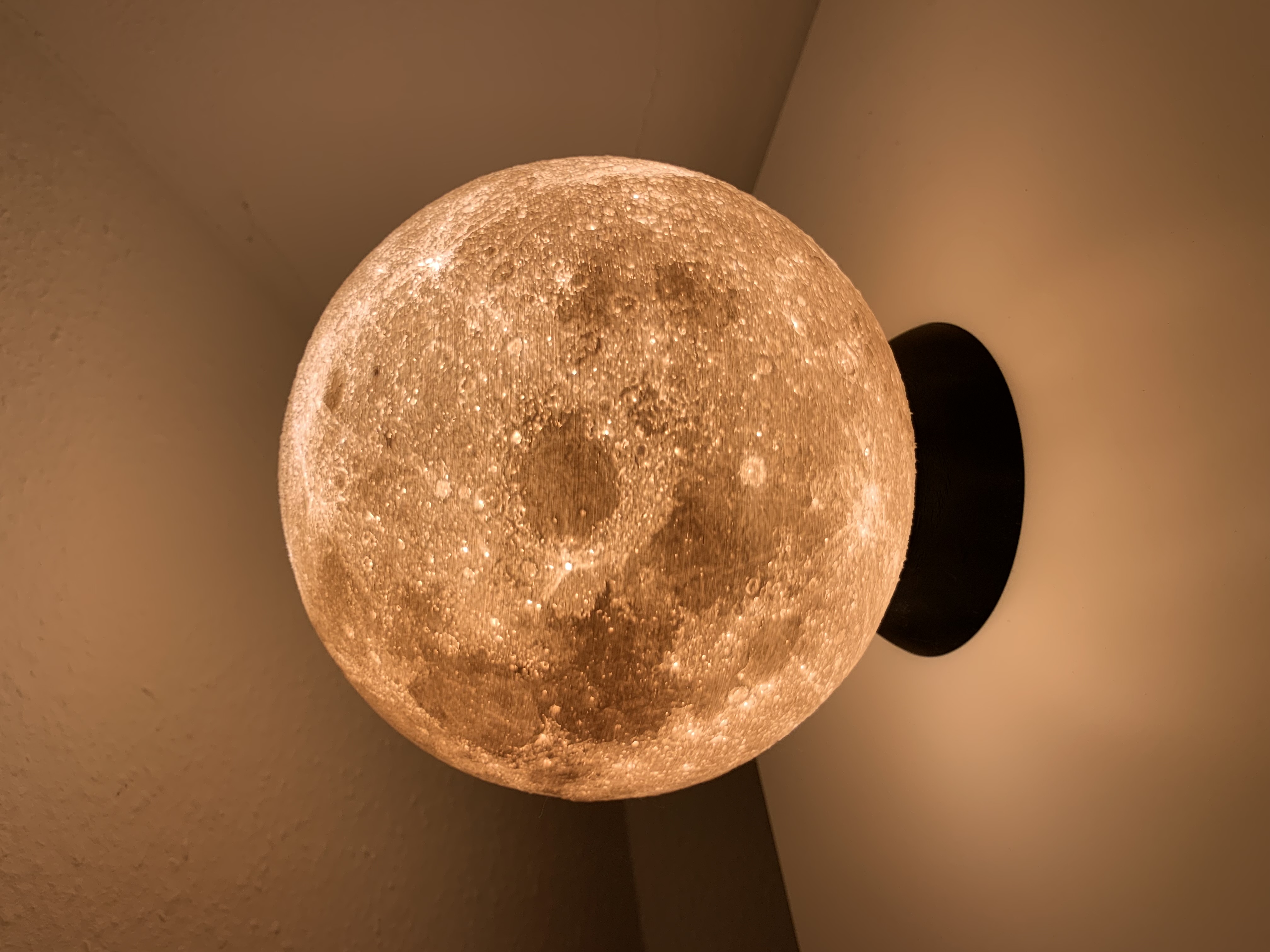 Moon Lamp Stand Bayonet Podest E14 customizable
