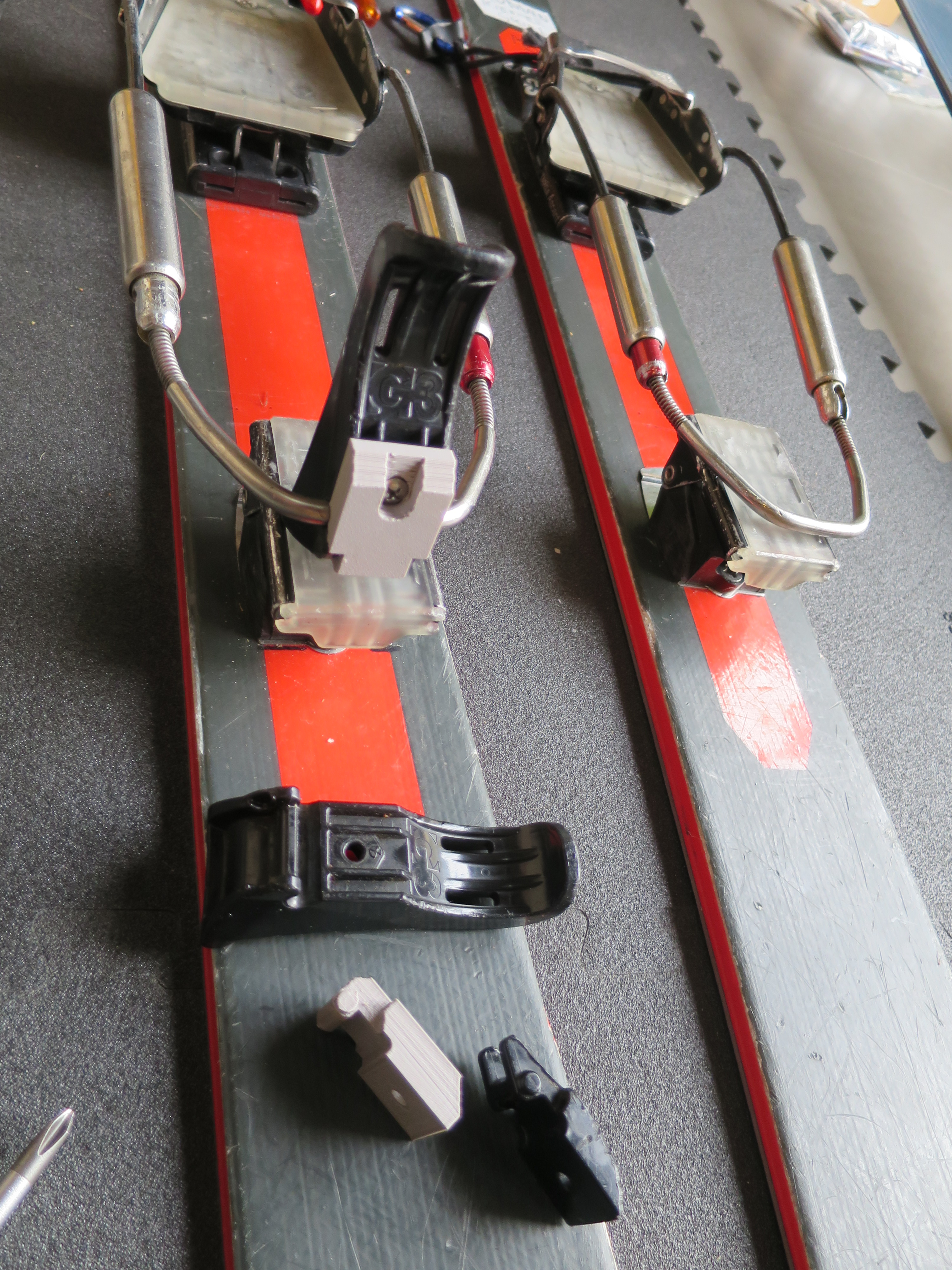 Heel-throw for G3 Targa telemark binding