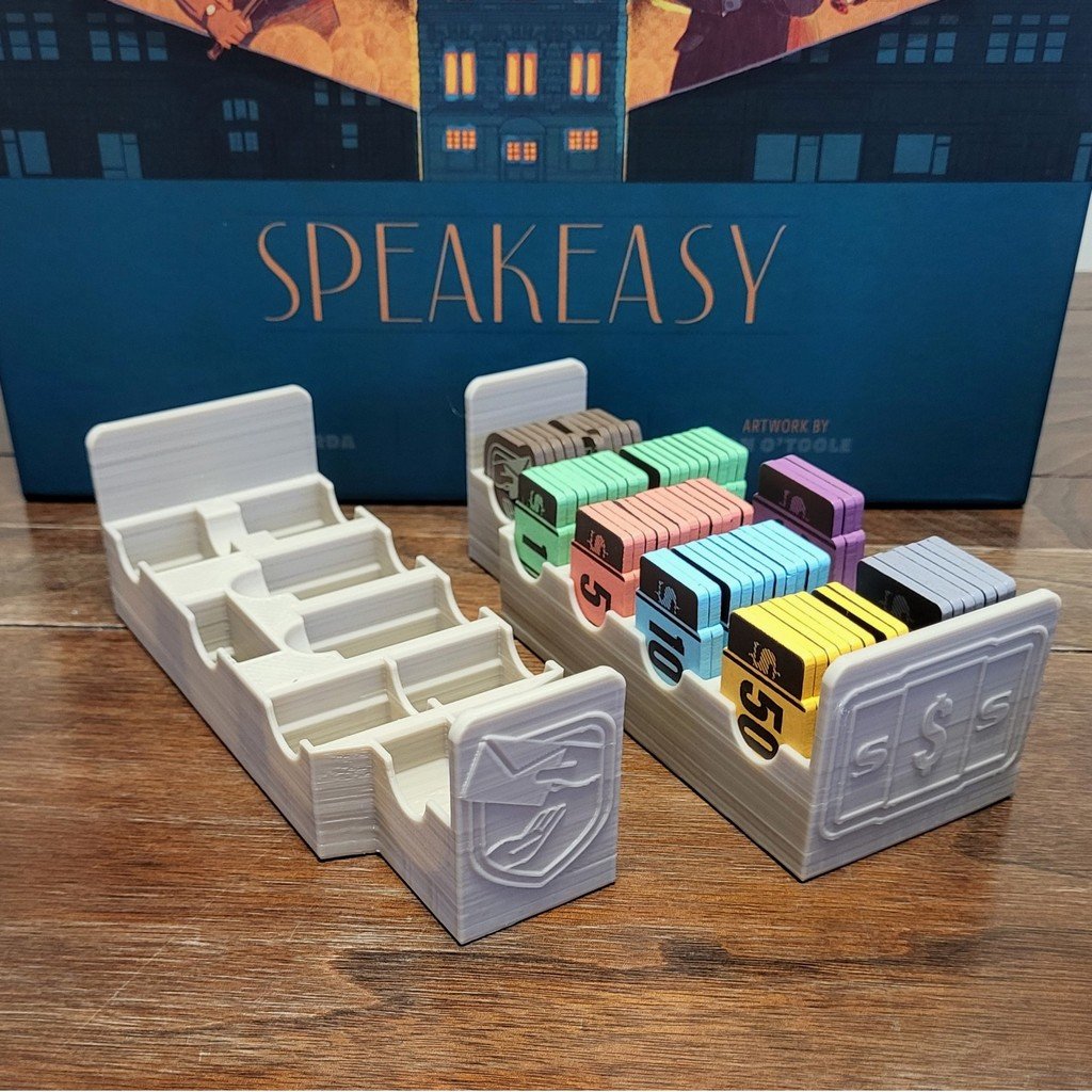 Speakeasy: Money and Leverage Token Tray