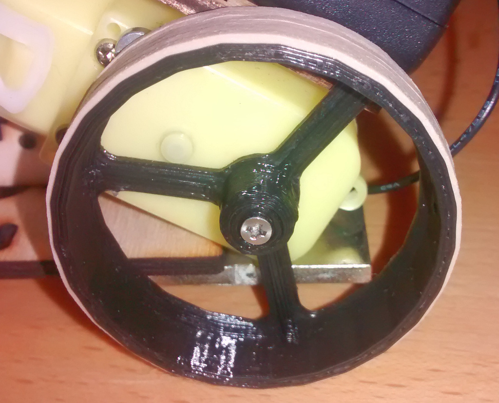 MiniSumo Wheel (Economy Gearbox )