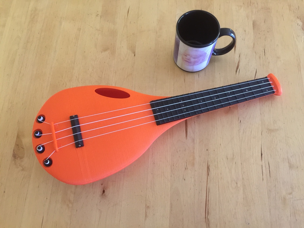 Headless Gourd Shaped Concert Ukulele