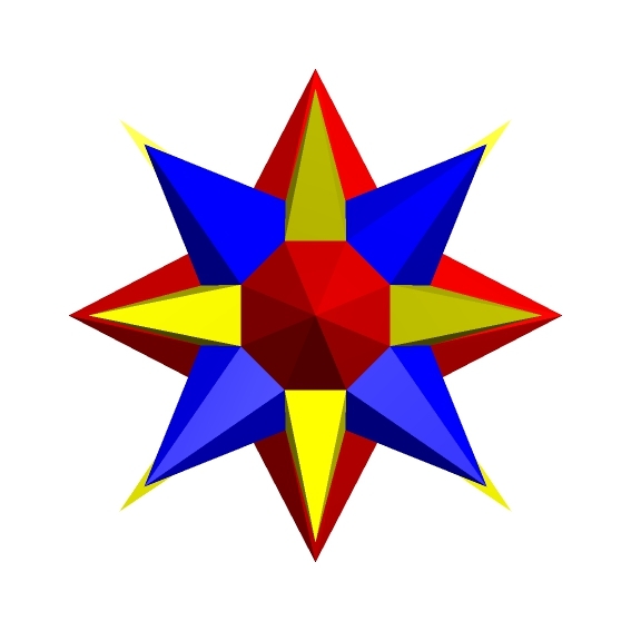 13 STELLATED ARCHIMEDEAN POLYHEDRA
