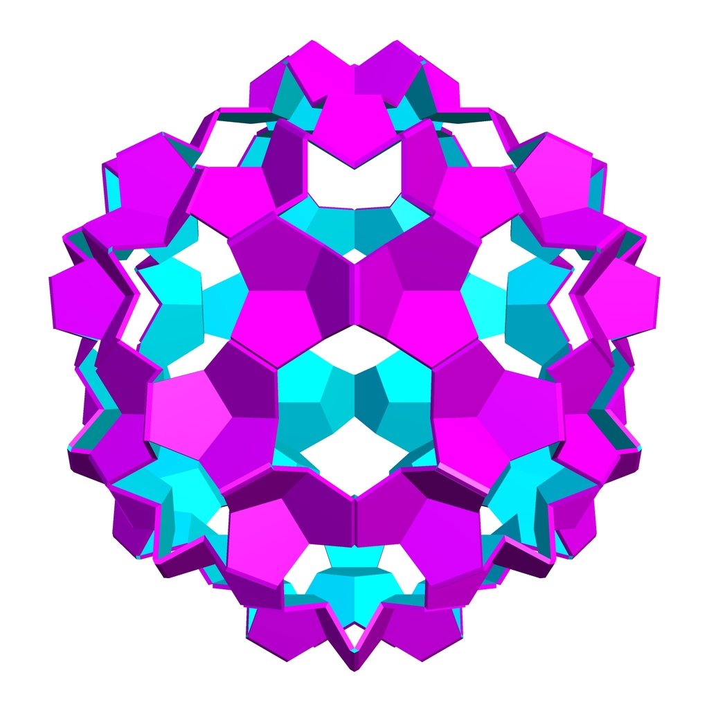 CRINKLED ICOSIDODECAHEDRON 1