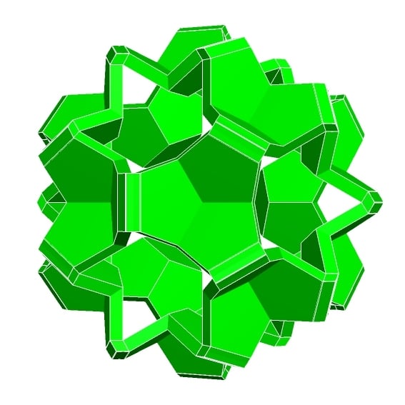 CRINKLED DODECAHEDRON 1