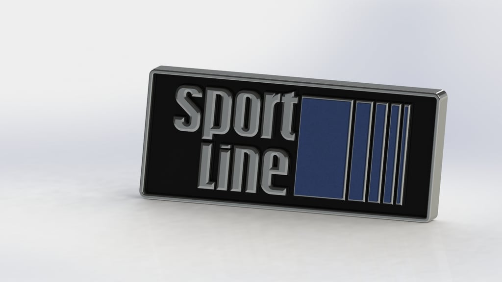 Mercedes W201 W124 Sportline Badge