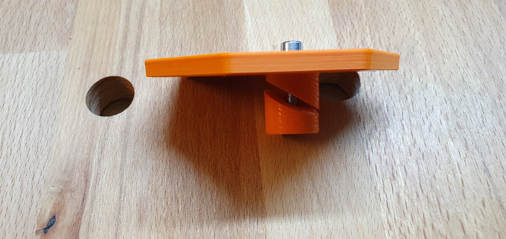 Festool MFT DIY Polygon für Clamp (mit Version zum Festspannen über Schraube)
