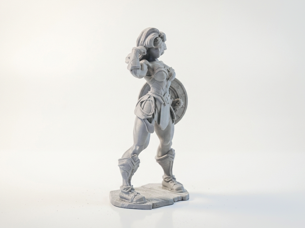 Buff Wonderwoman Figurine Hero Collectible 3D Printable