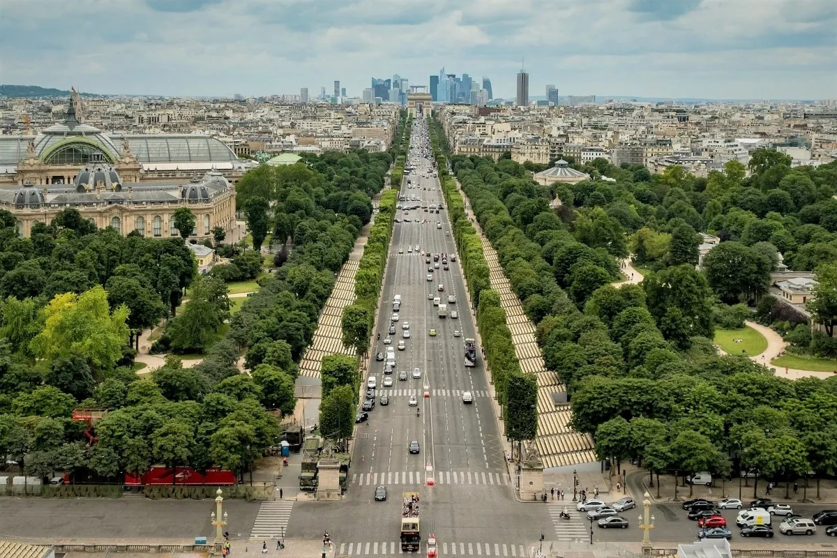 Avenue Champs Elysee 3Dmap (France)