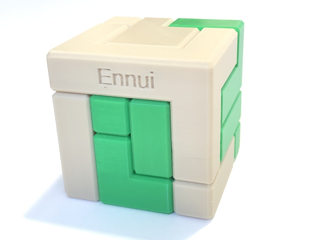 Ennui - Interlocking puzzle by László Molnár