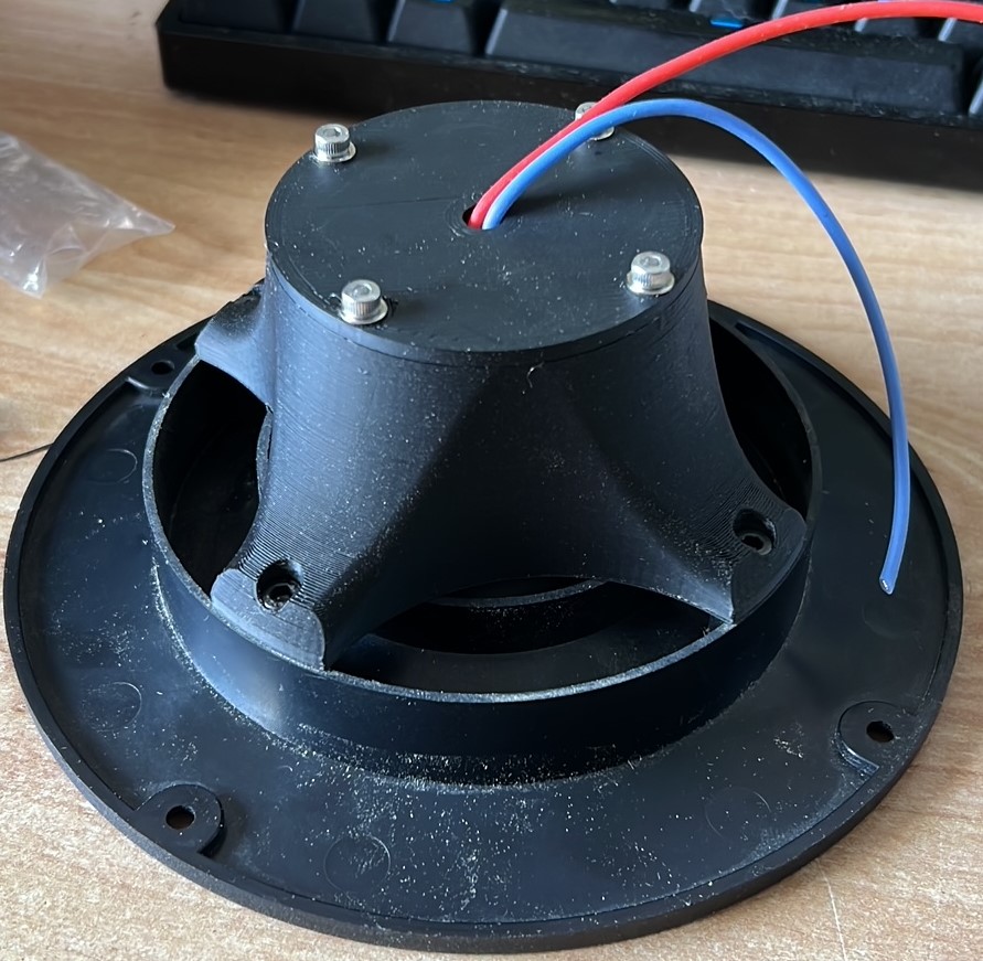 Adaptor Monacor WG-300 Visaton FRS-5X