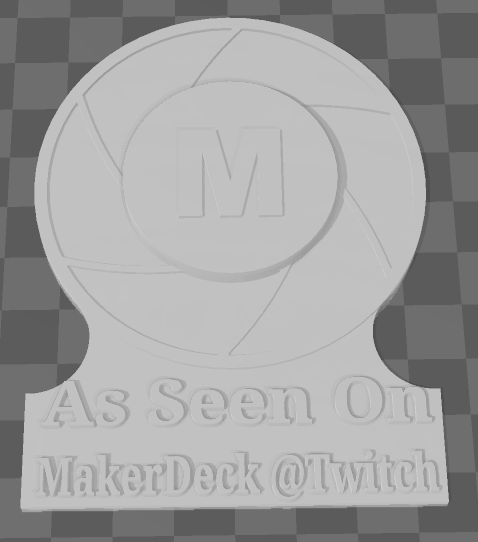 As Seen On MakerDesk - Remix of MakerDeck Logo