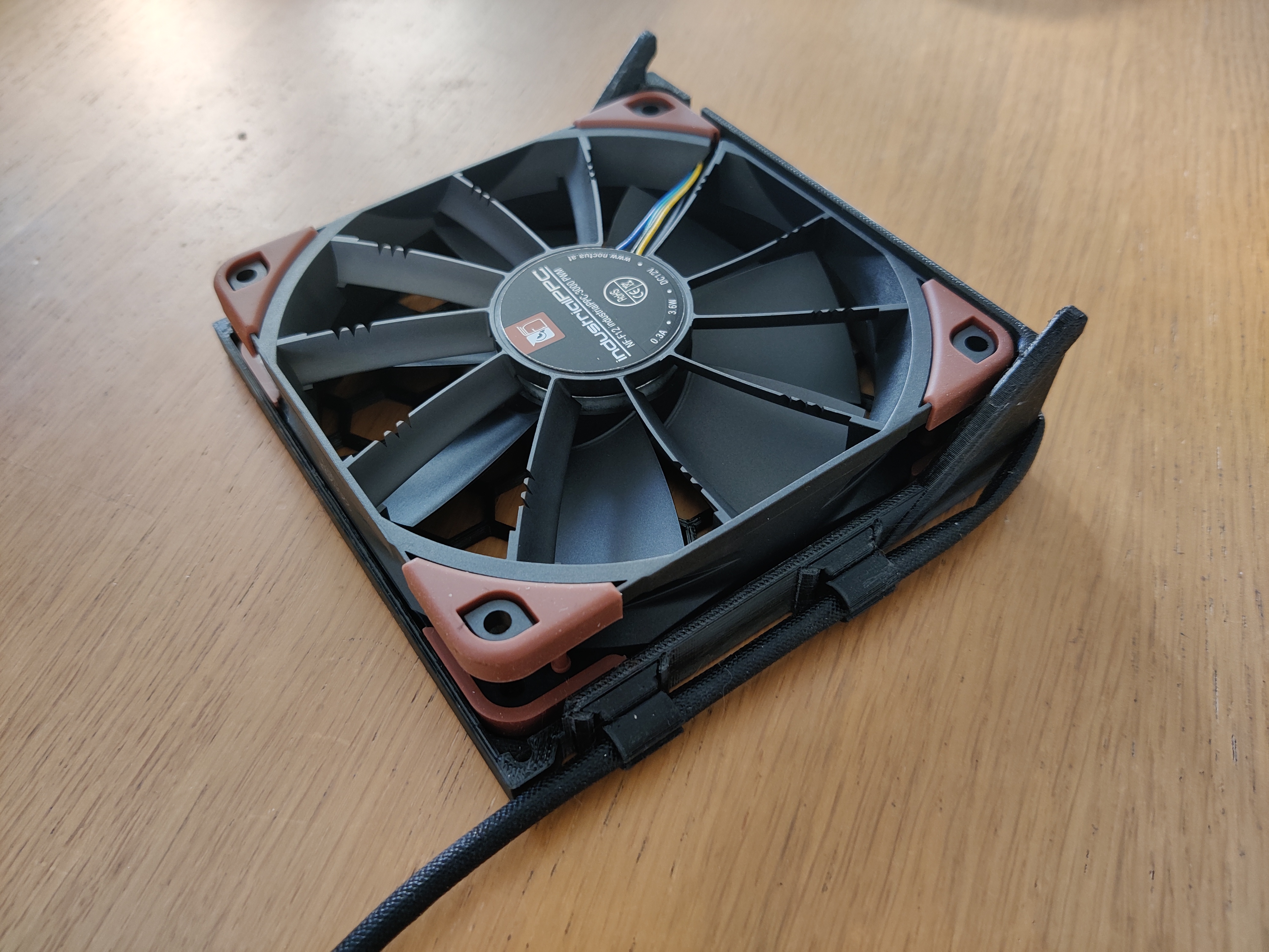 Prusa Box Enclosure - HEPA & Carbon filter cover for Noctua industrial fan