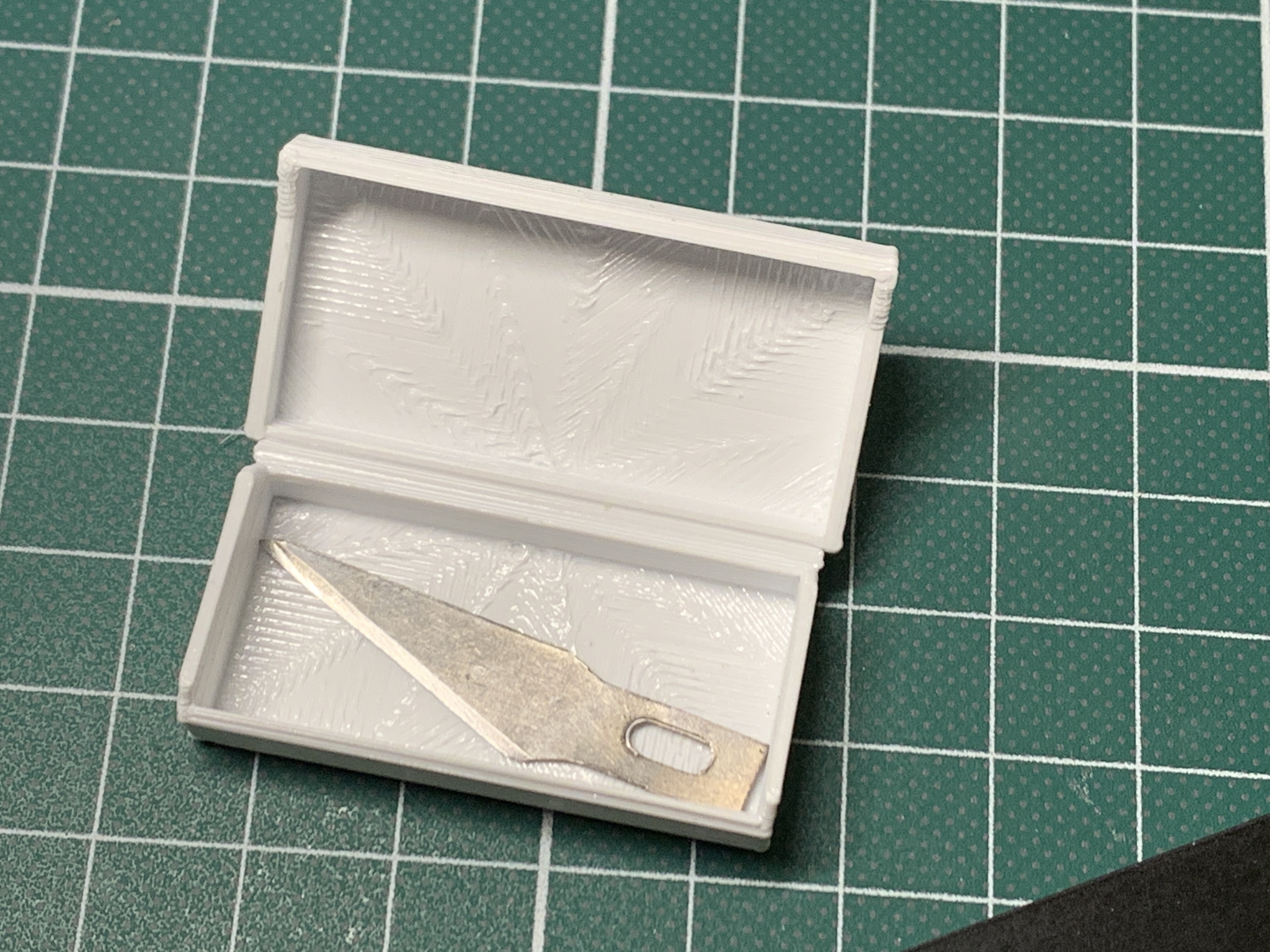TPU/PP: little box with living hinge (flex)