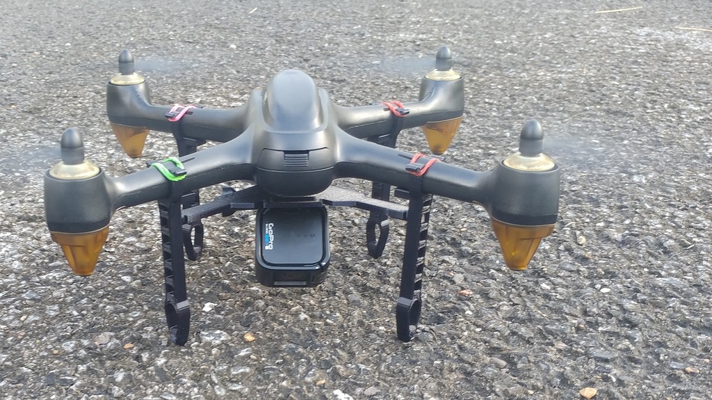 Hubsan 501 Landing Gear w/ Go Pro Base