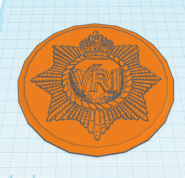 Royal Canadian Regiment Coaster