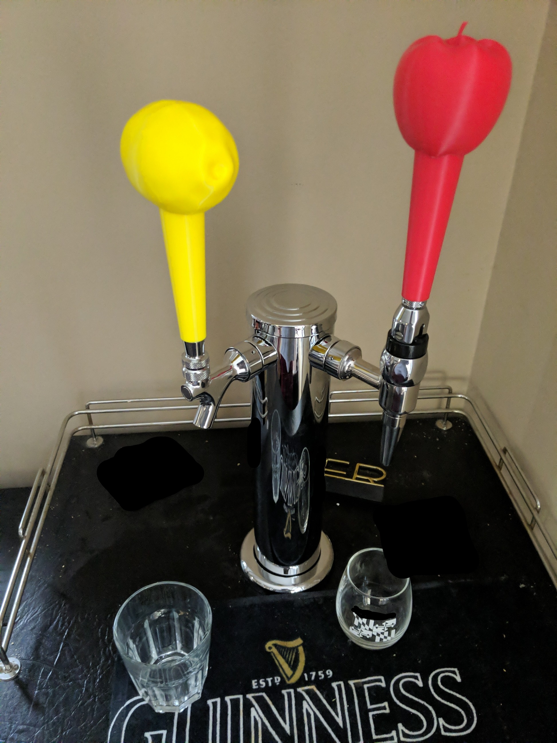 Hard Cider and Lemonade Tap Handles