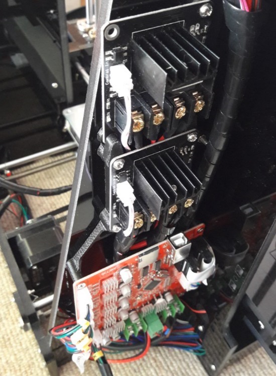 Anet A6 Double Mosfet-Mount (no drilling)