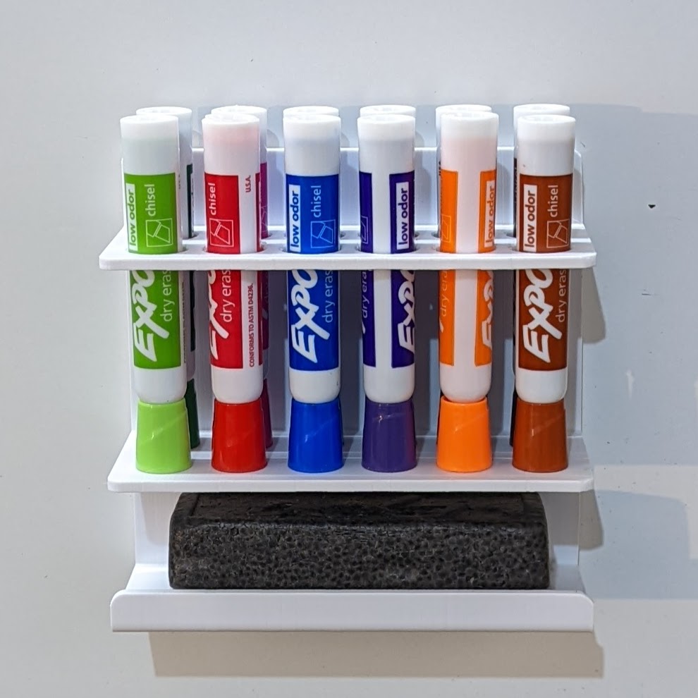 Whiteboard Marker/Eraser Holder