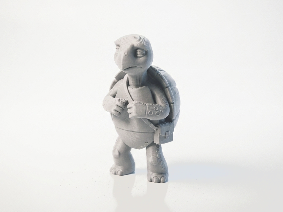 Worried Turtle Figurine Animal Collectible 3D Printable