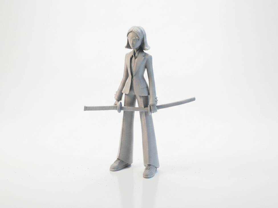 Beatrix Kiddo Kill Bill Figurine 3D Printable