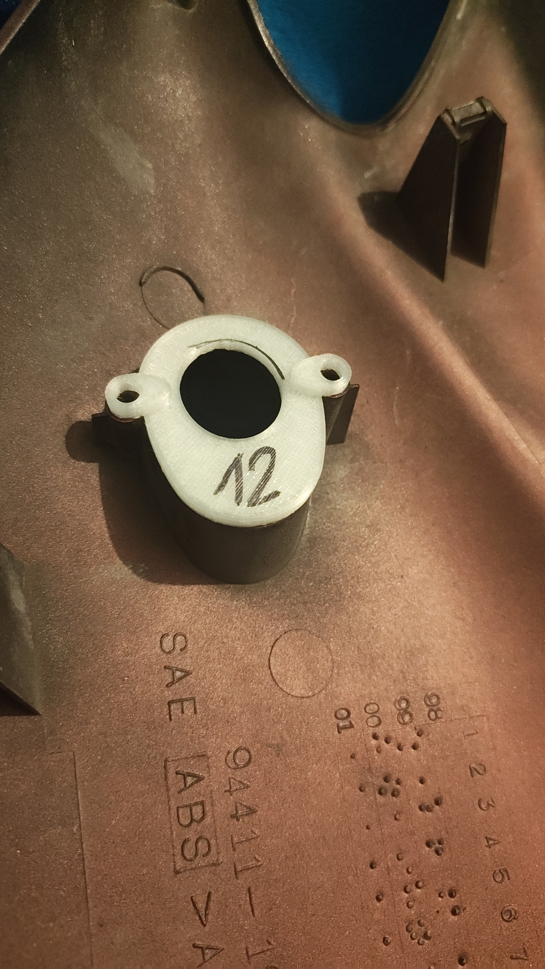 Suzuki SV650 First Gen Front Indicator / Blinker / Turn Signal Mount Plate / Adapter Plate / Mounting Bracket