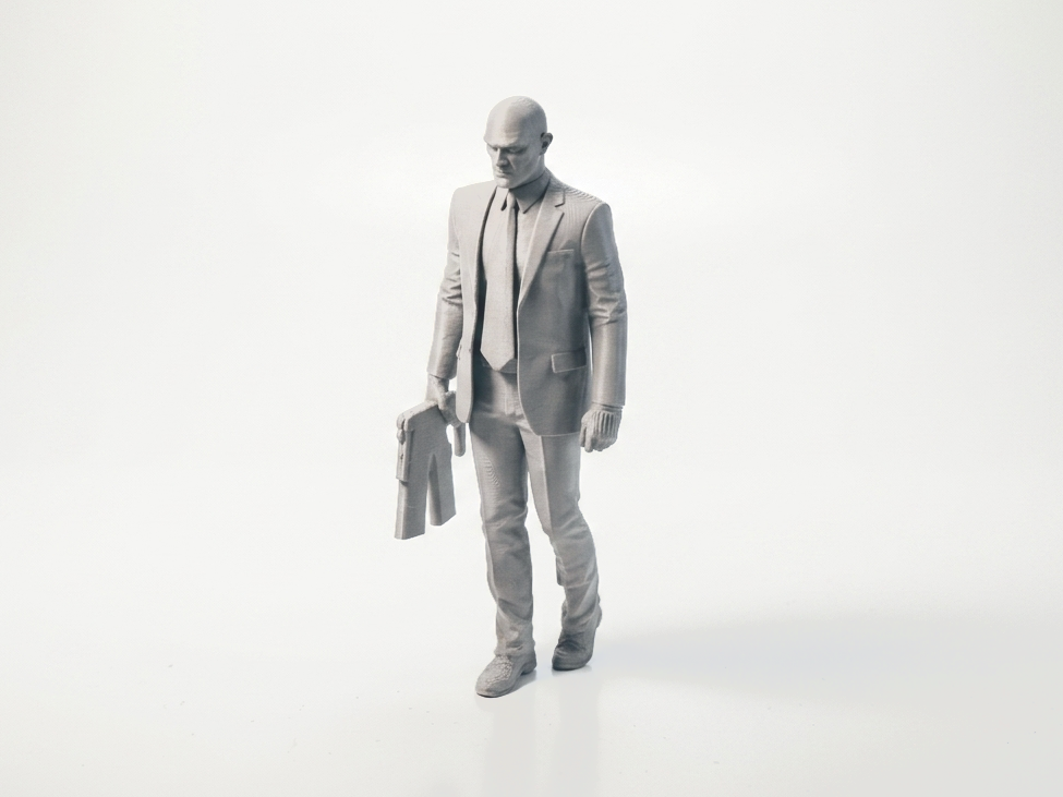 Agent 47 Figurine Movies & TV Collectible 3D Printable
