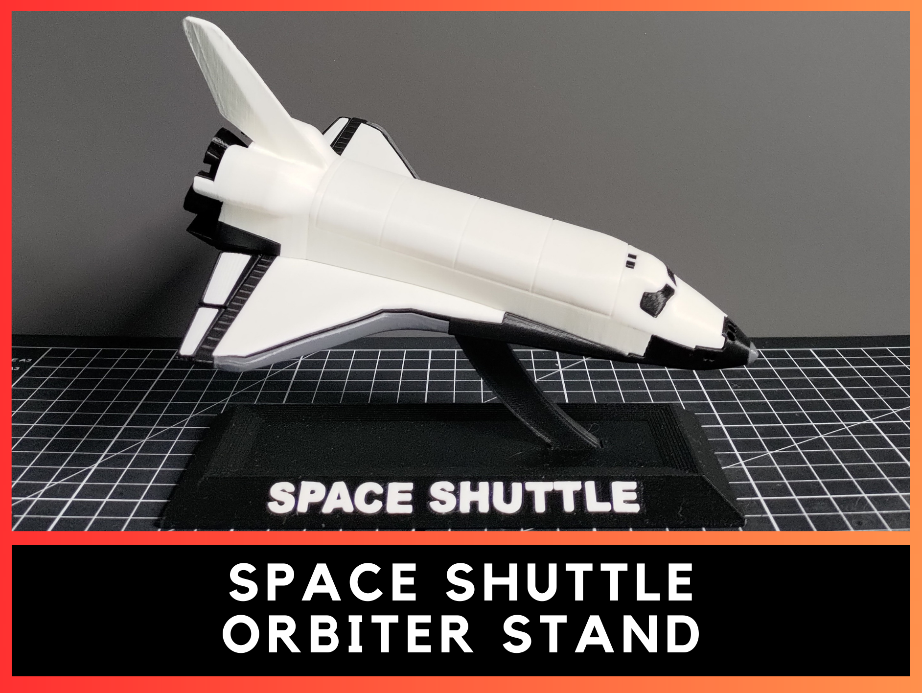 SPACE SHUTTLE ORBITER STAND