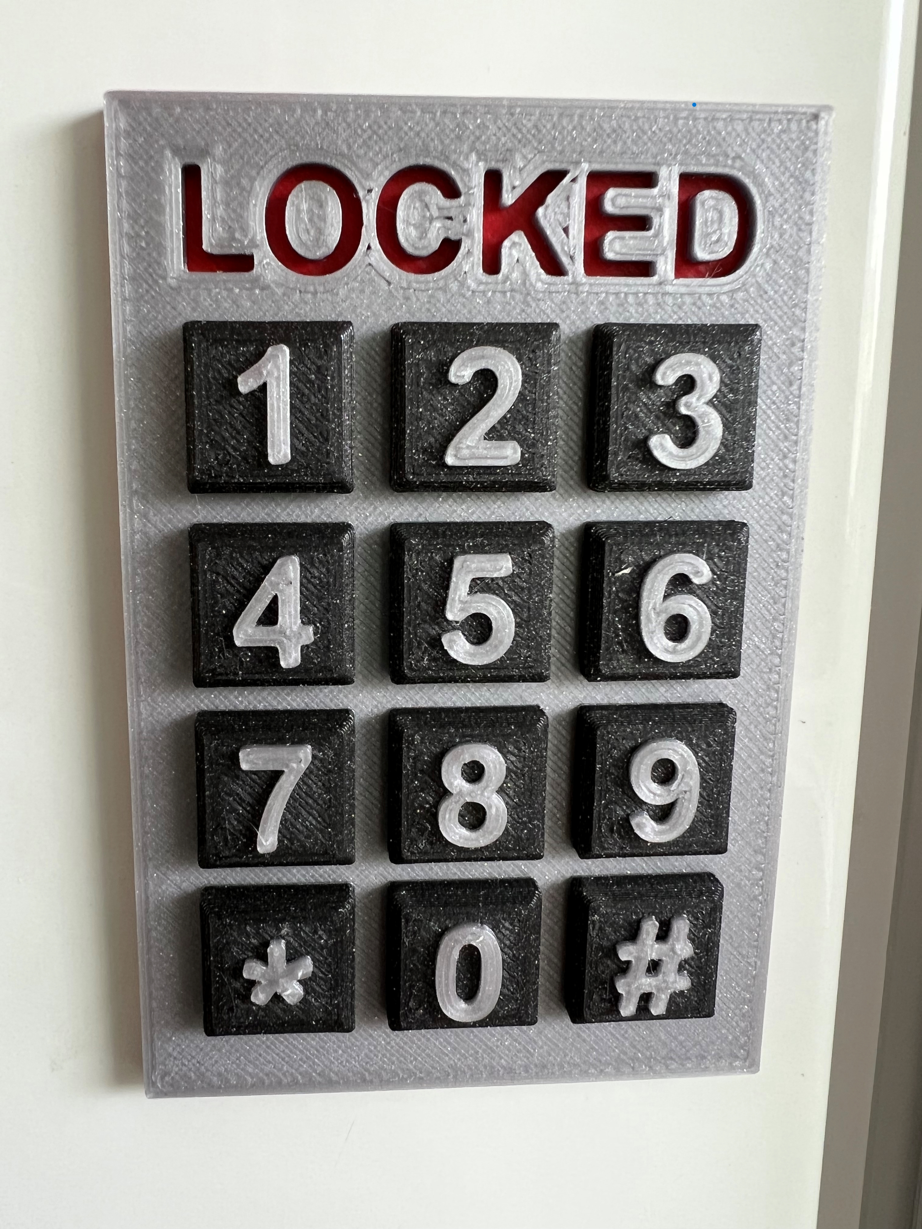 False security keypad