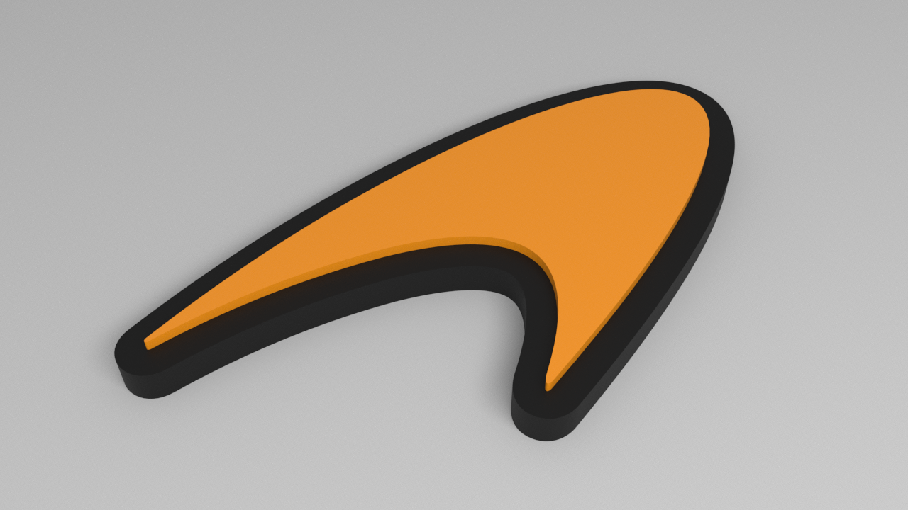 McLaren Fridge Magnet - Contoured