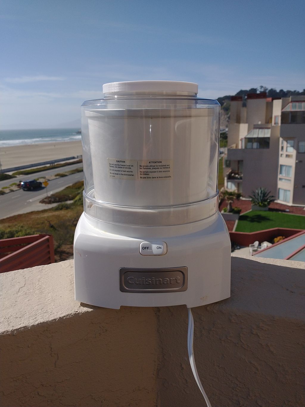 Cusinart Ice Cream Maker Missing Part