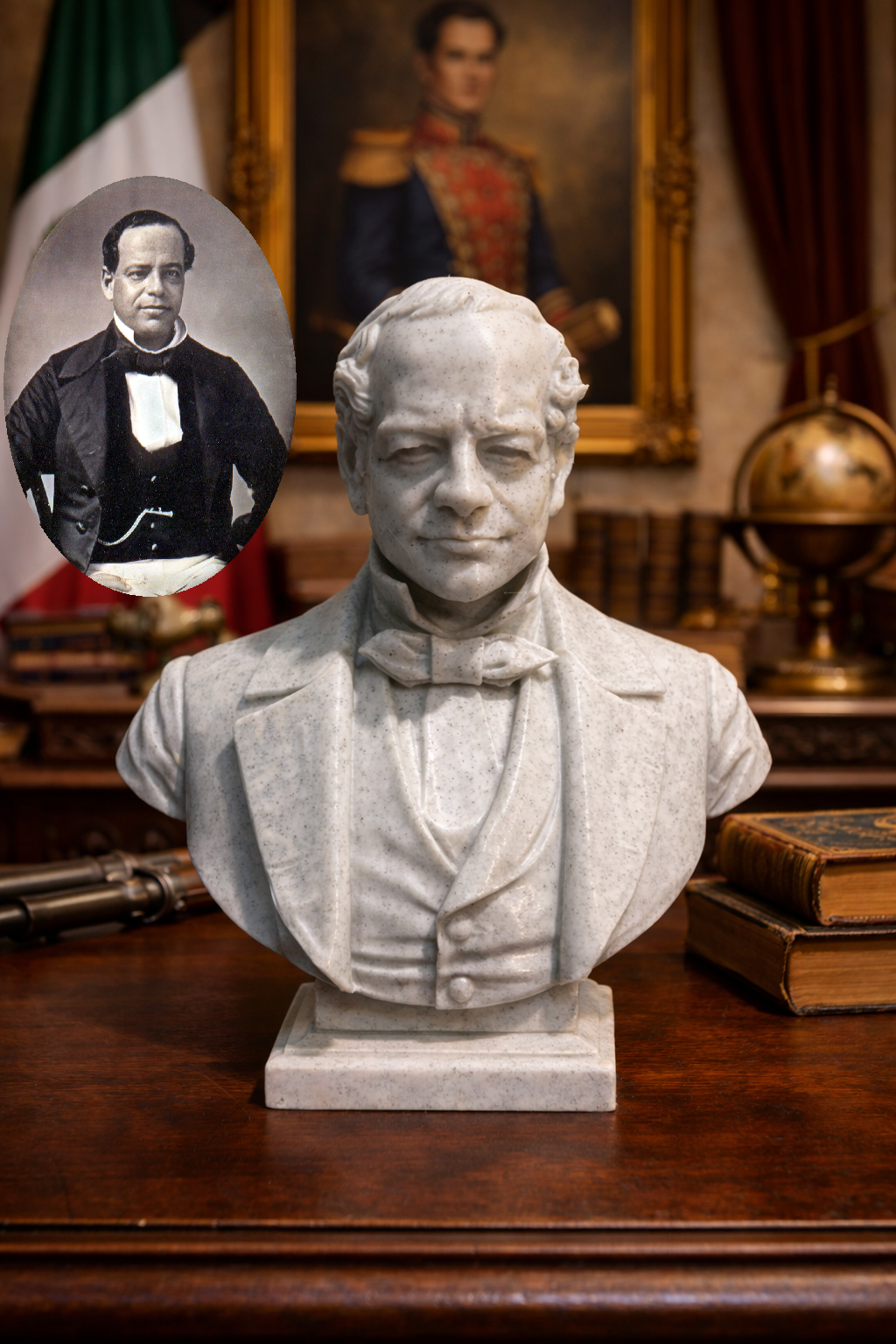 Antonio de Padua María Severino López de Santa Anna y Pérez – Bust