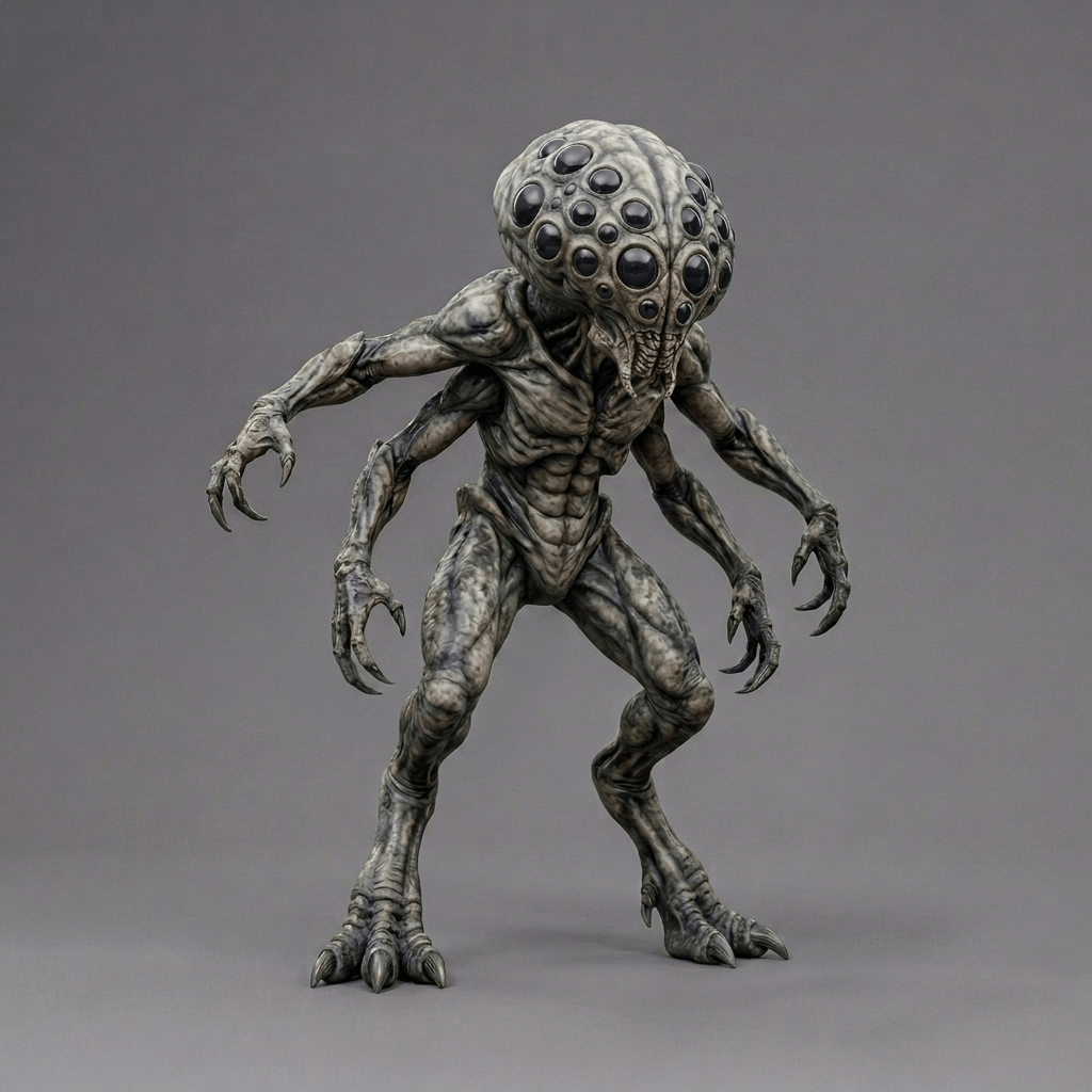 Sci Fi Art - Alien Beasts - Ocular Tomok