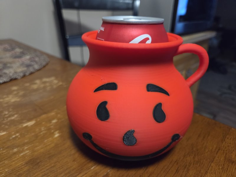 Can Koozie - Kool-Aid Man Styled