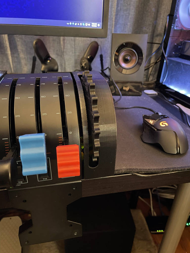 Logitech Saitek Trim Wheel for Flight Throttle Quadrant
