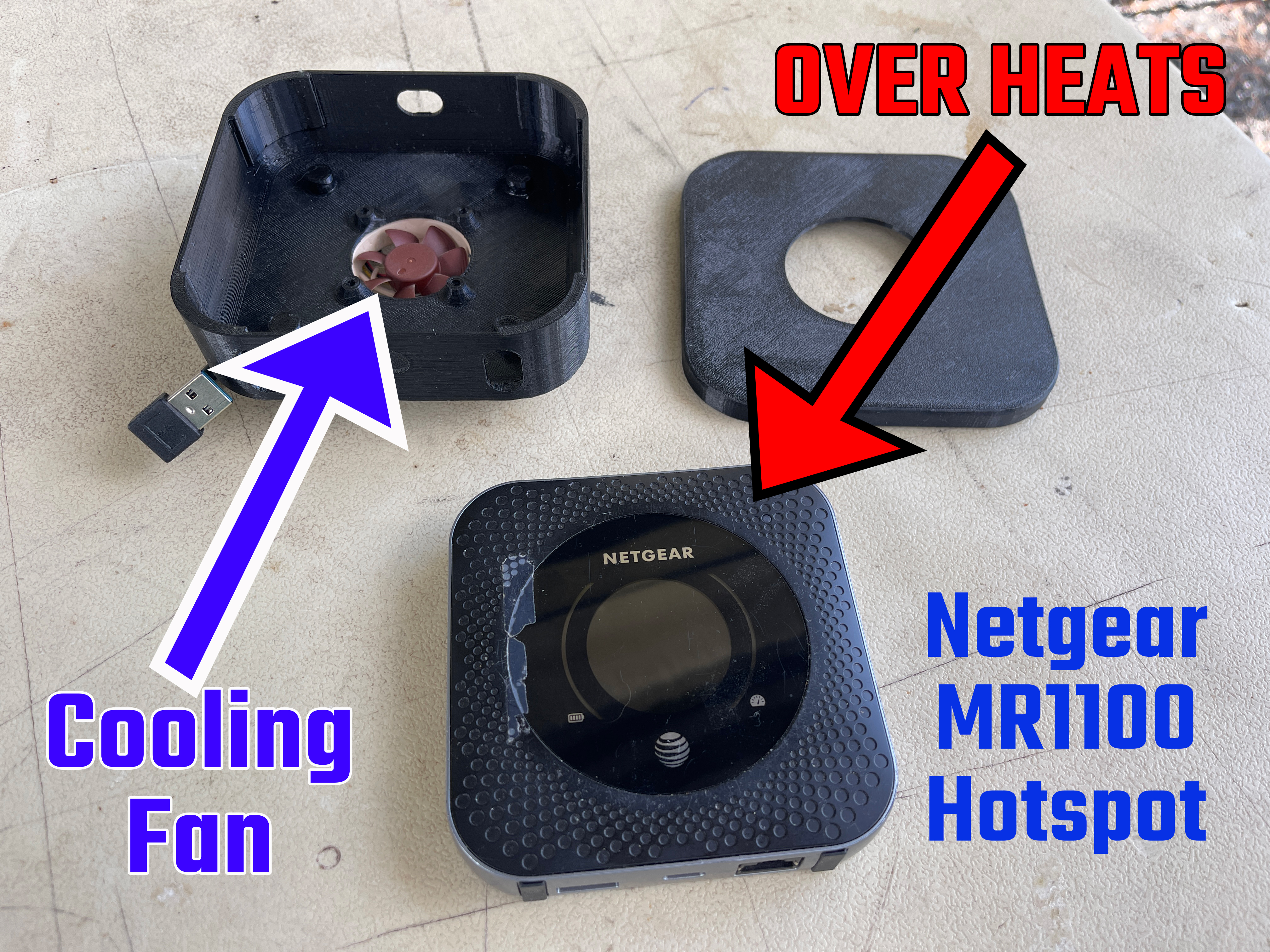 Netgear Nighthawk MR100 Hotspot Cooler