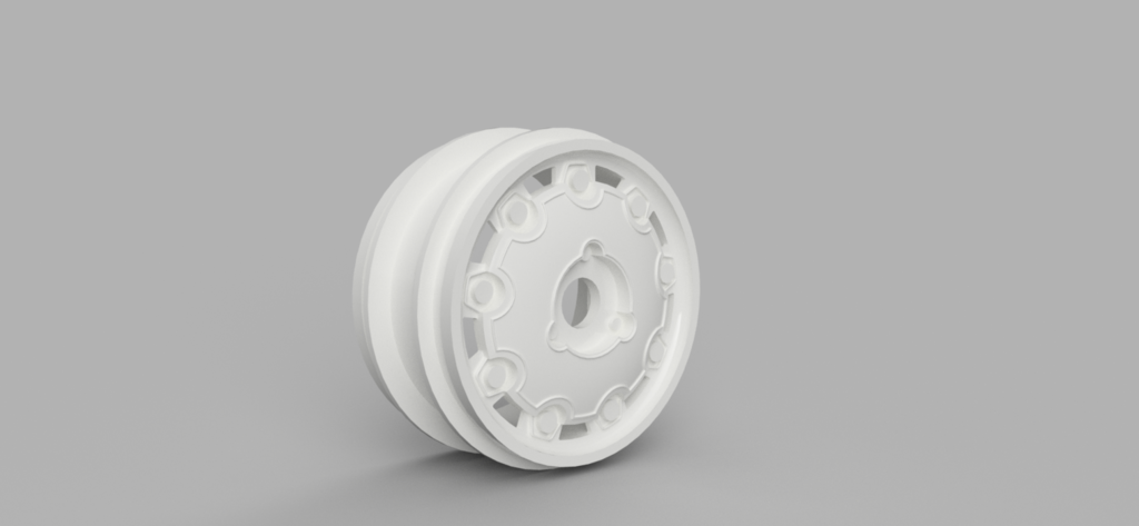 Mugen Super Sport vintage rims for 1/8 buggy