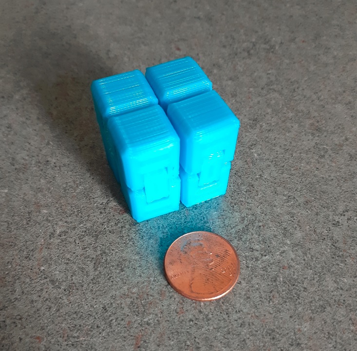 Mini Infinity Cube (13.3mm cube segments and smaller possible)