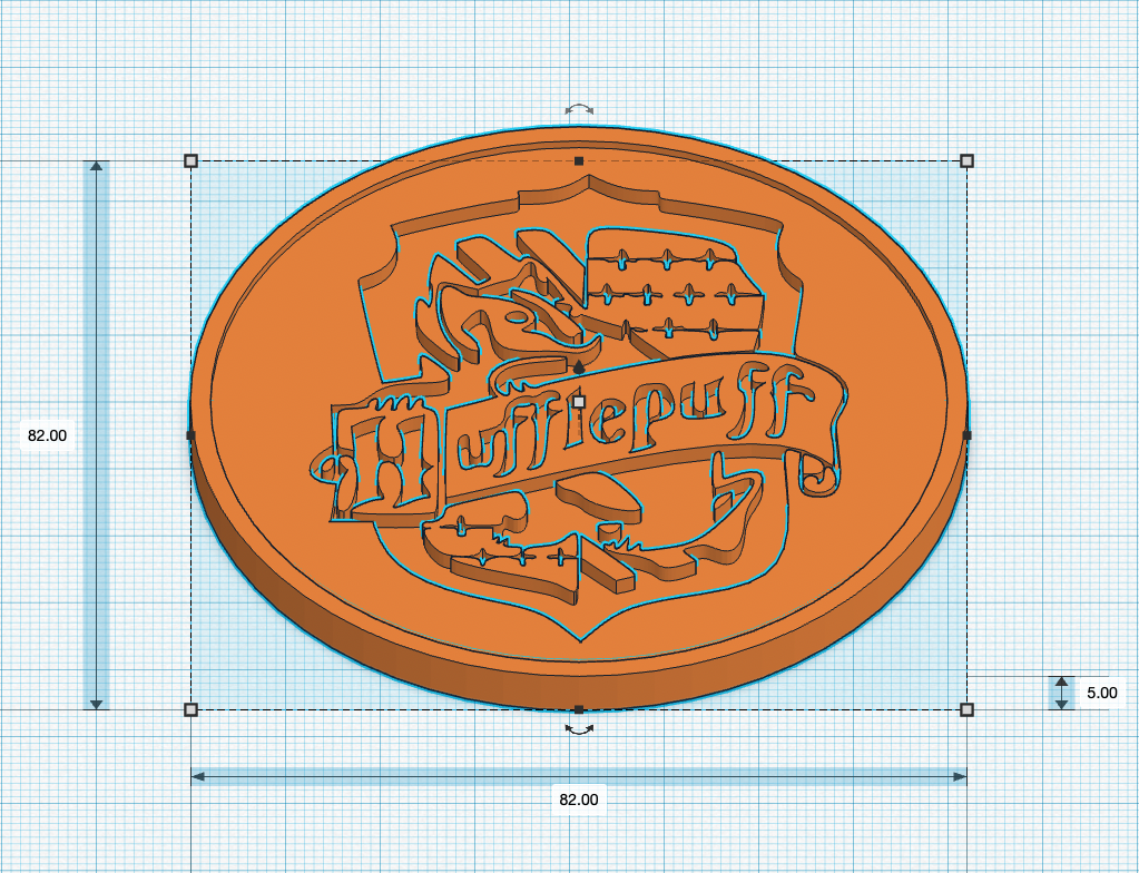 HarryPotter Coaster Hufflepuff