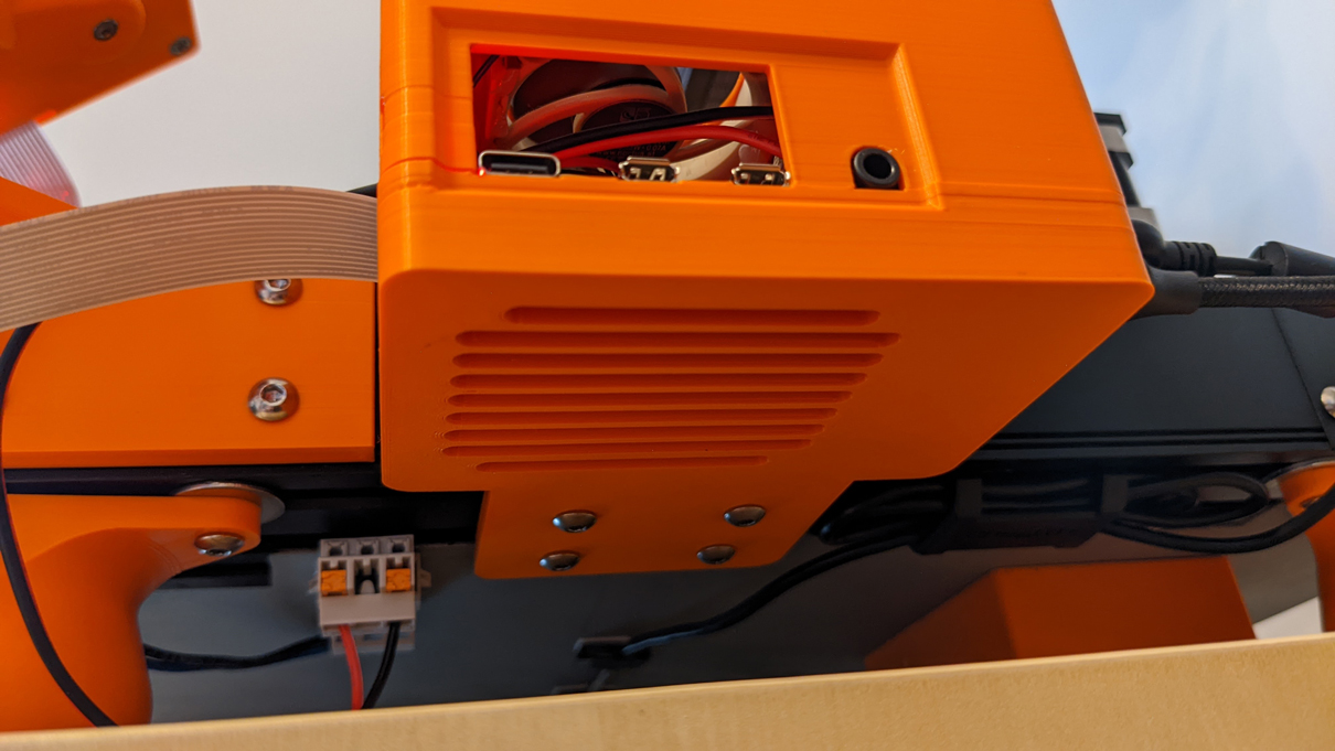 Ender 3 S1 Holder for Modular Snap Together Raspberry Pi 2B/3B/3B+/4 Case
