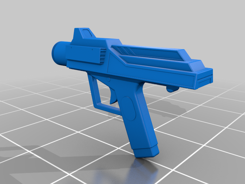 (shortened snub pistol ver) Star Wars Battlefront II 2005 version DC15 pistol clone blaster