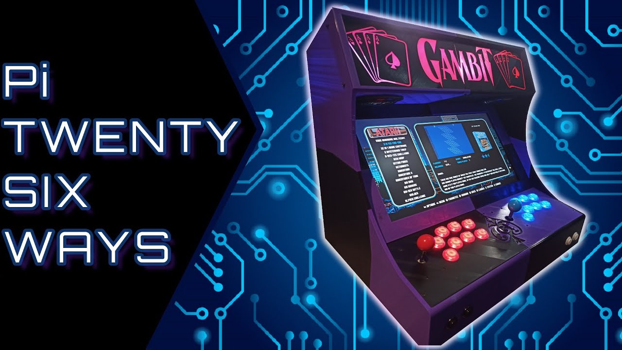 The Arcade 4-2 3D Printable Arcade Cabinet