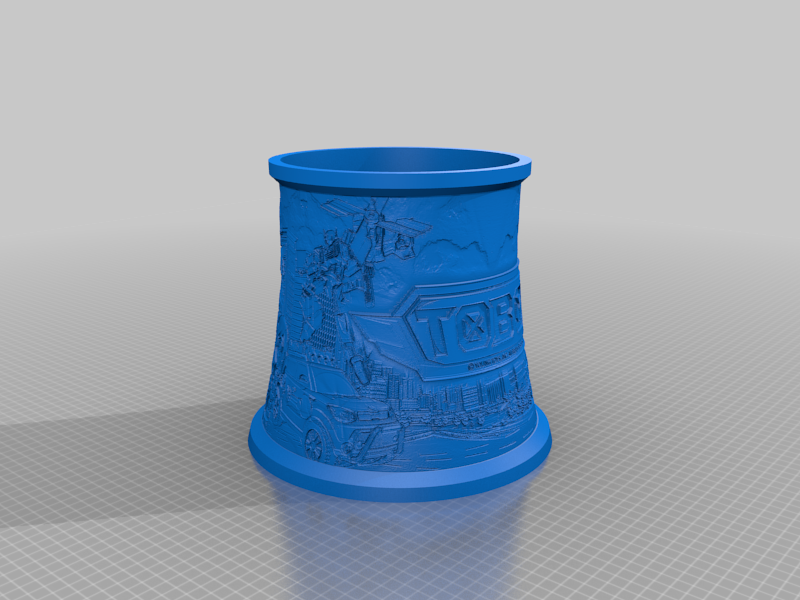 Lamp Lithophane tv show Tobot