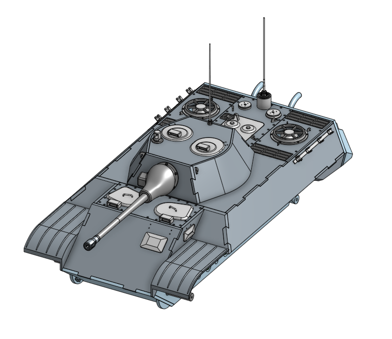 1/16 RC Panzer Tank VK-16.02 Leopard (v0.9.4)