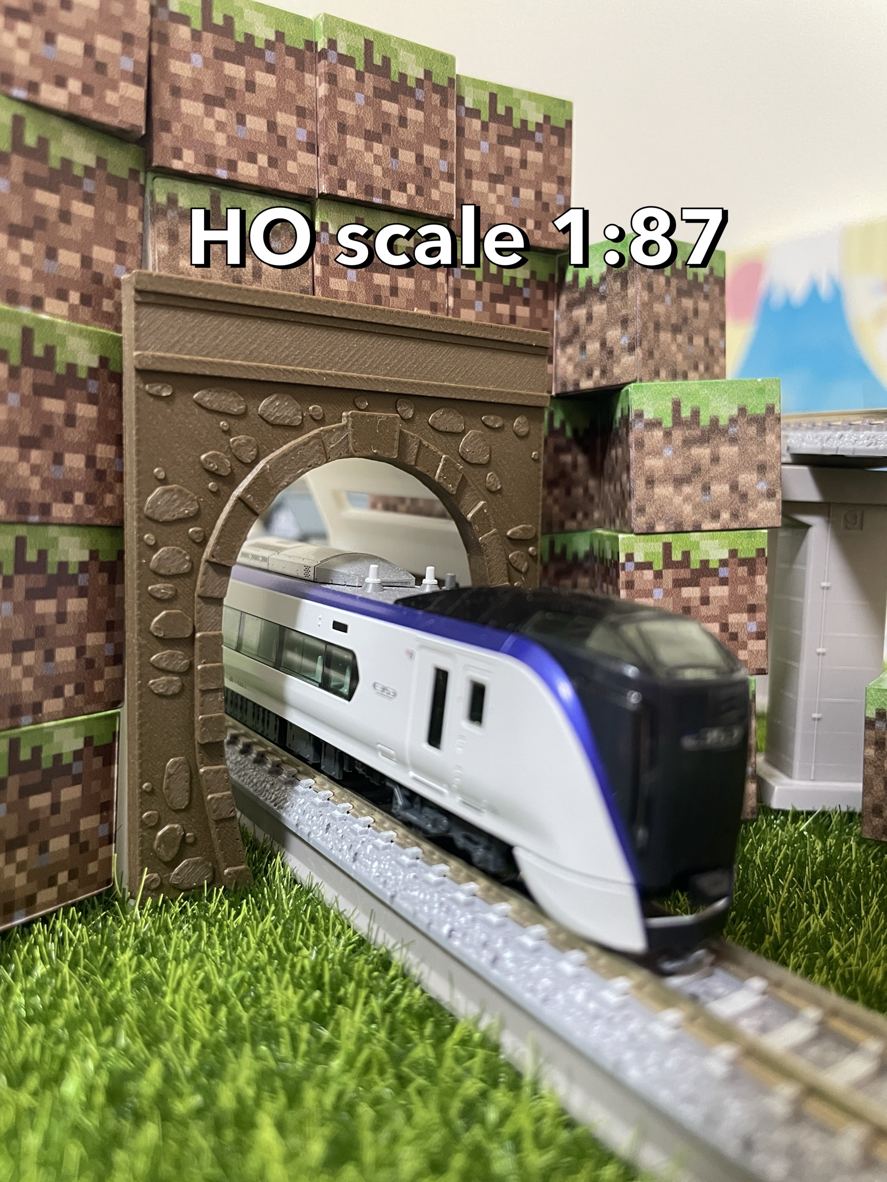 HO Scale Tunnel Portal – Free Lite Version (Stone Railway Entrance) 1:87